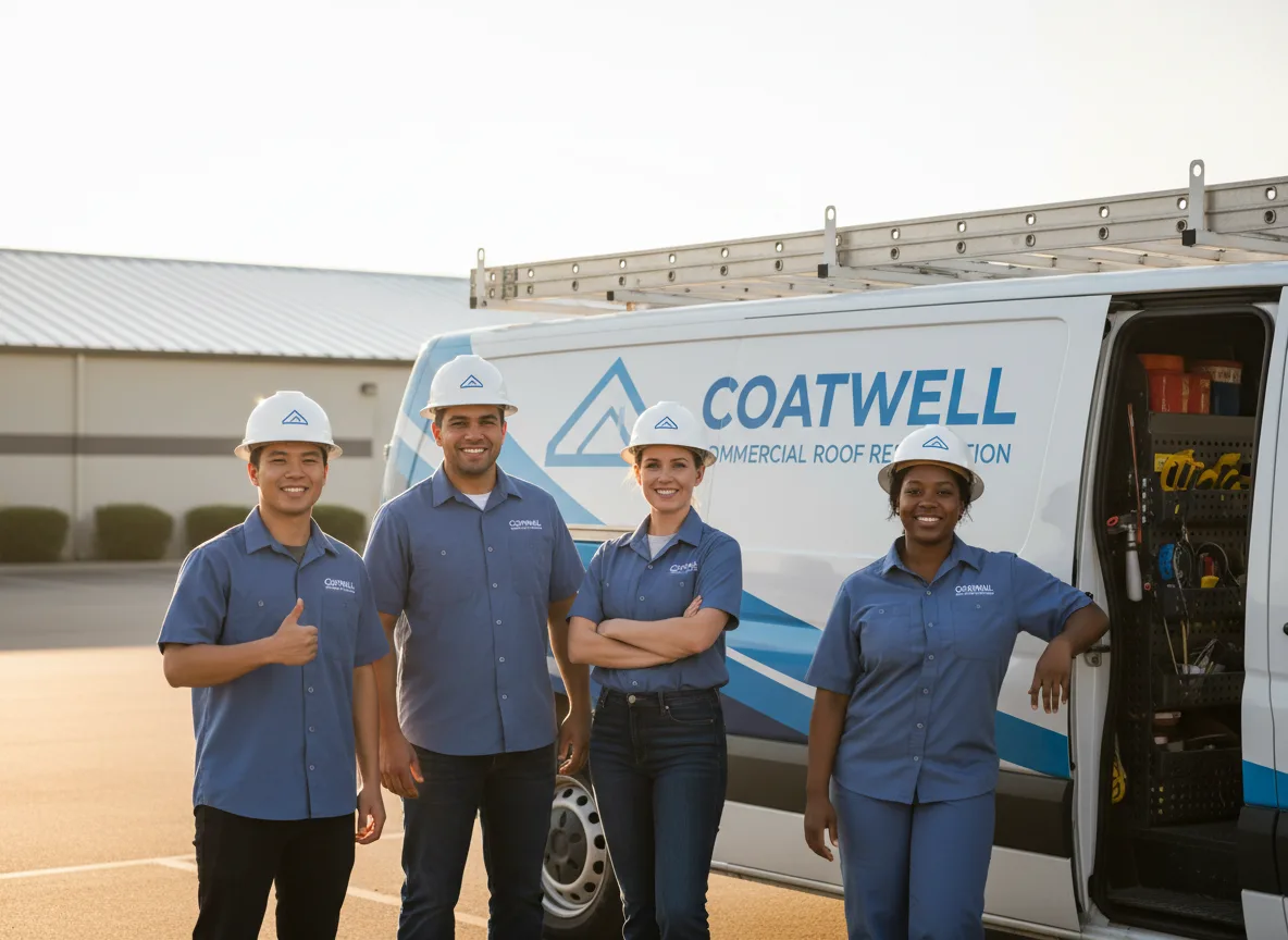 Commercial roof coating company in Glenwood, MD